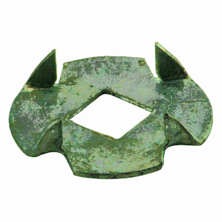 Midwest Fastener Split Lock Washer, For Screw Size 3/8 in Steel, Galvanized Finish, 12 PK 38727